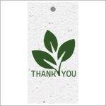 10 cadeaukaartjes - green greets - Thank you