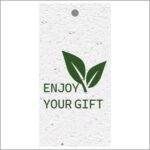 10 cadeaukaartjes - green greets - Enjoy your gift