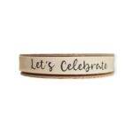 Cotton ribbon – Let's celebrate - Image 2