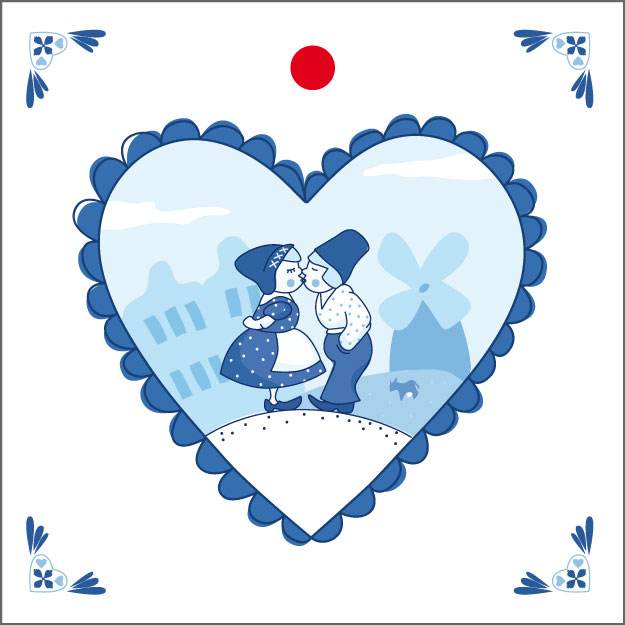 cadeau kaartjes - 20 stuks - Hart