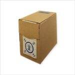 Etiketten - delfts blauw - grachtenpand - 250 stuks - Afbeelding 2