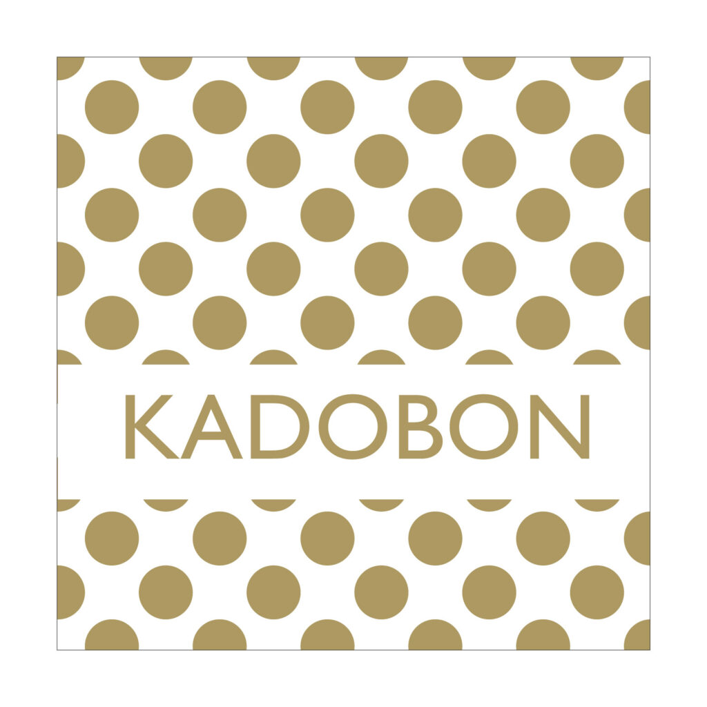 Kadobon - stip goud