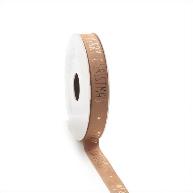 Dekobander – Velvet –  Christmas - 15mm