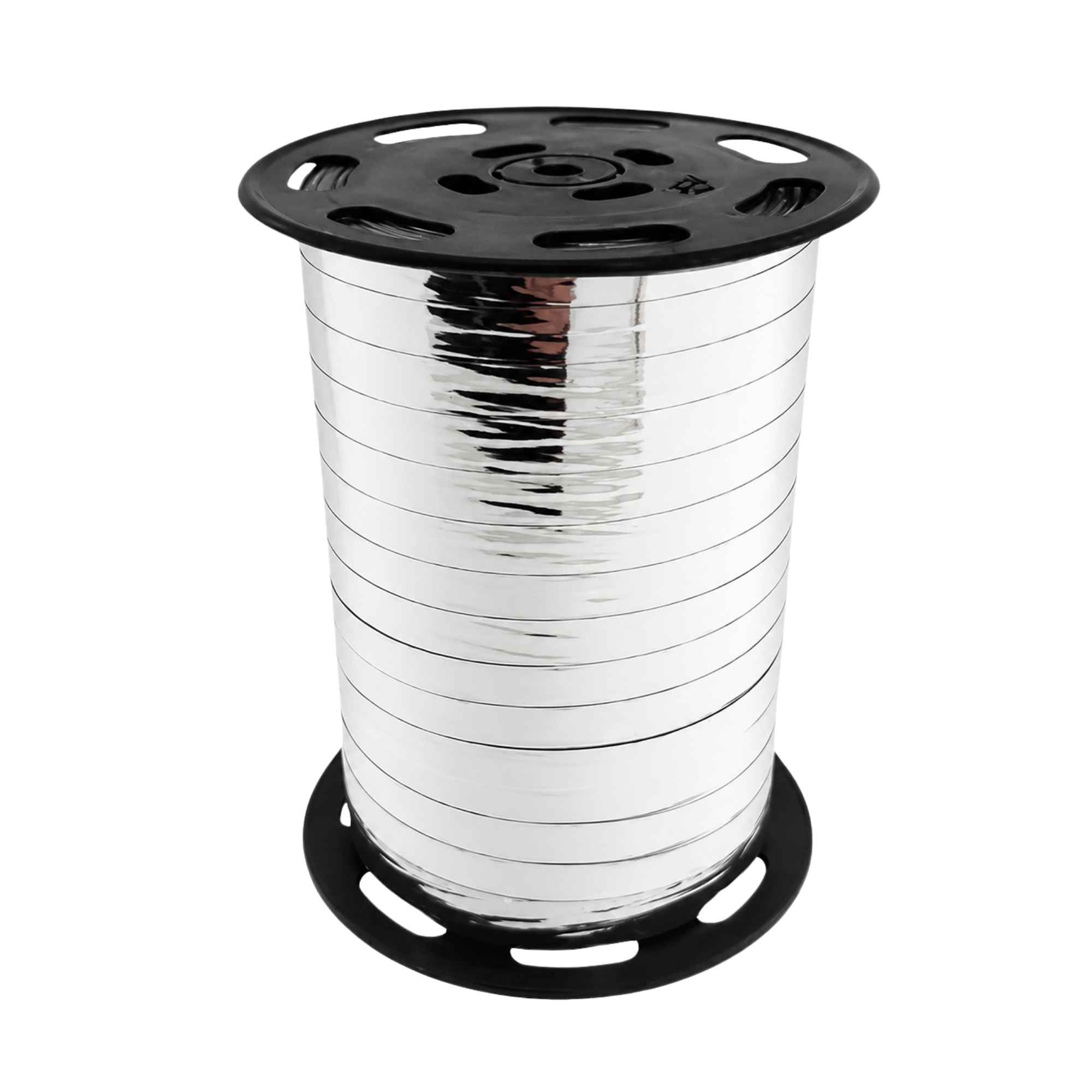 Curling ribbon - metallic 7 mm x 250 meters - silver
