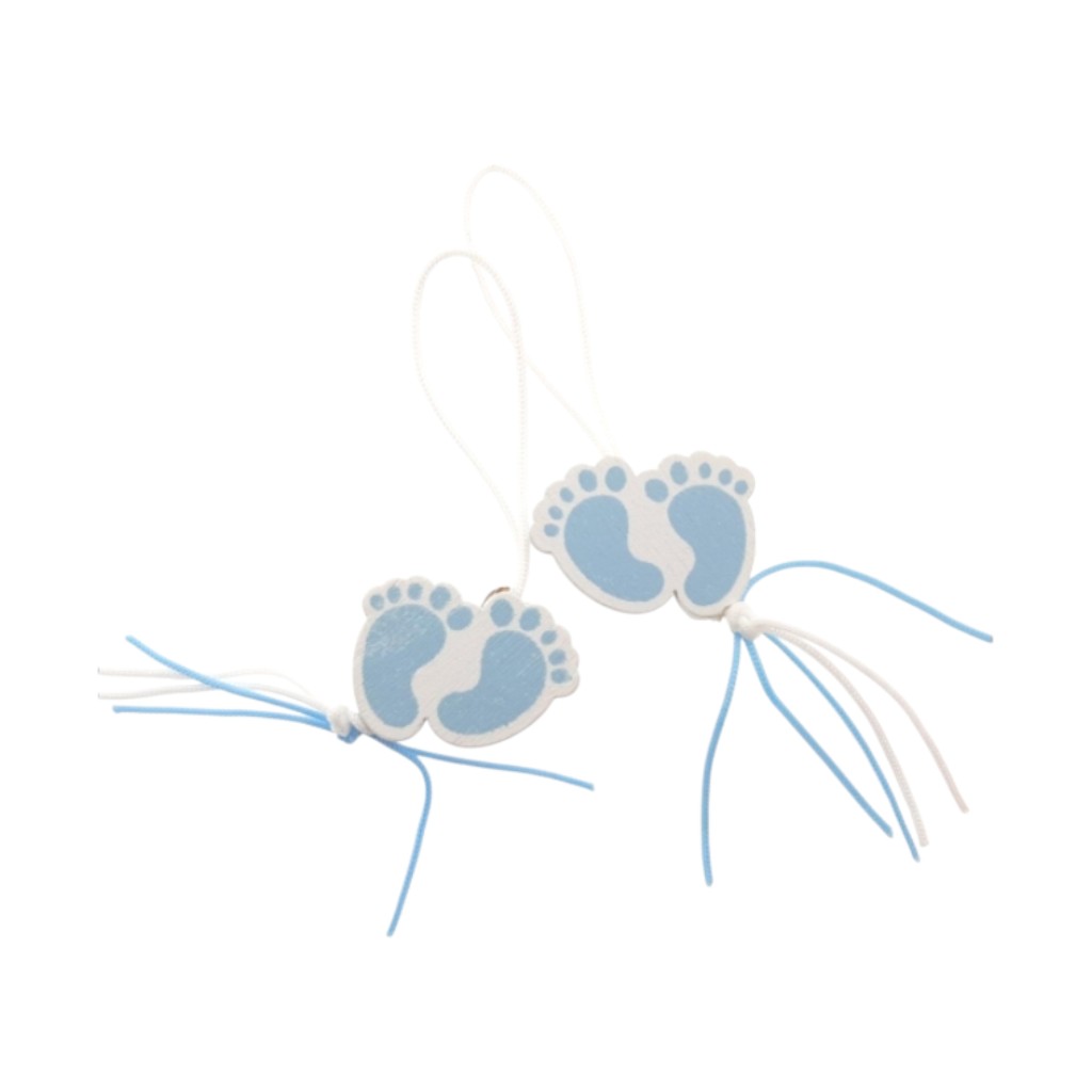 Gelukspoppetjes - Blauwe voetjes - 100 stuks