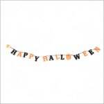 Halloween - slinger - tekst - 120 cm