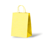 Paper Bag (M) - Yellow - 50 Pieces