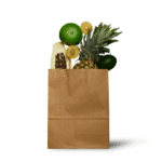 Papieren Tas (S) - Bruin Kraft - 50 Stuks - Afbeelding 2