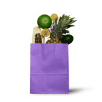 Papiertüte – lila / veilchen – 50 Stück – Bild 2