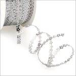 Circle cord - silver - 3mm x 50 meters - Image 2