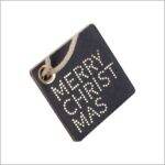 Deluxe Tags - zwart/goud - merry christmas - 96 stuks