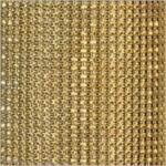 Strassband - Nieten - Spikes Zierband - gold - 120mm x 9 Meter – Bild 2