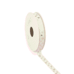 Lint - gouden harten - wit