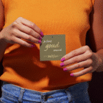 Cadeaukaartje – “Je bent goud waard” – 20 Stuks - Afbeelding 2