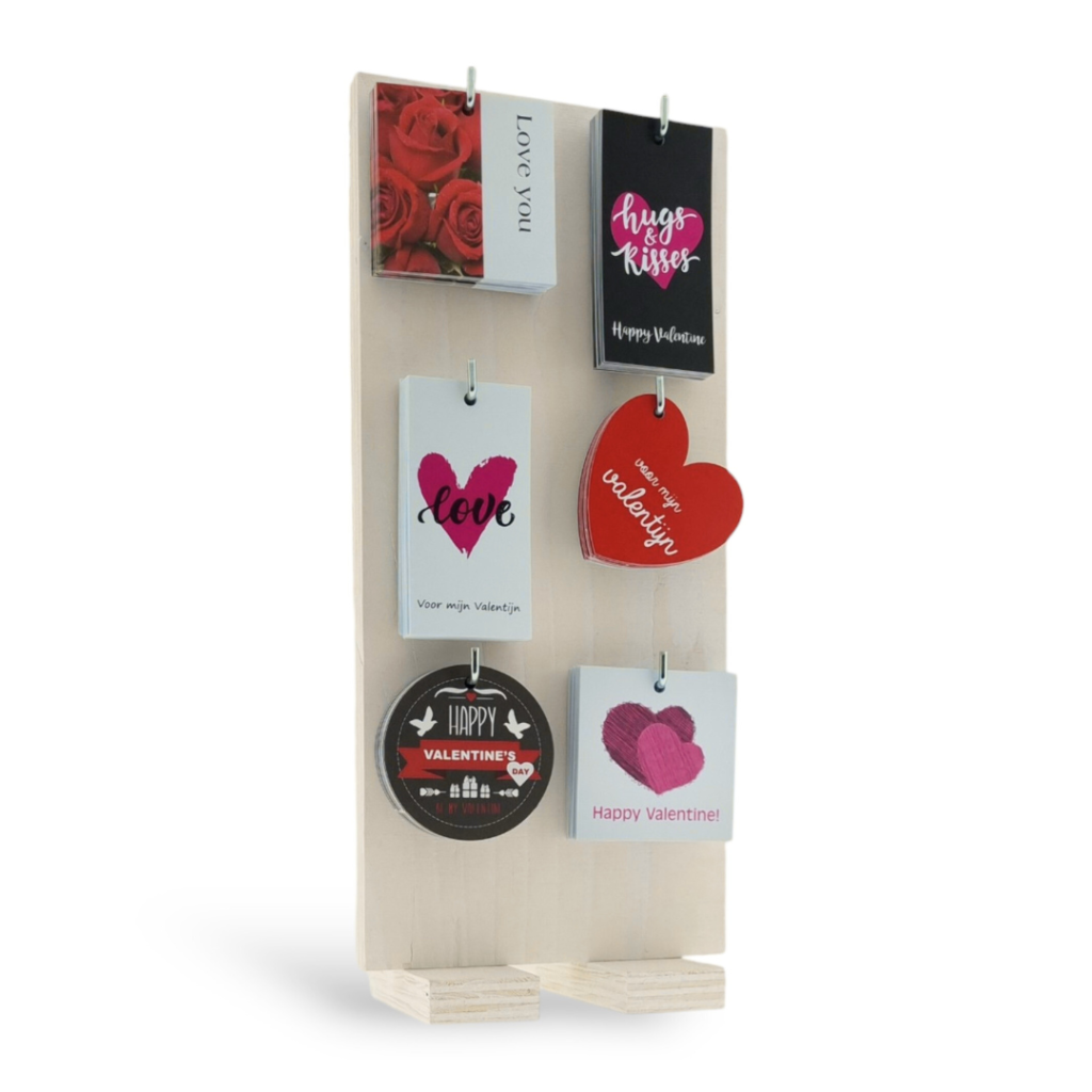 Display Valentijn – 6 haaks – 120 kaartjes