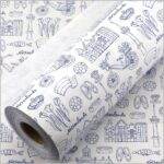 Holland print - wit - 50cm x 100m