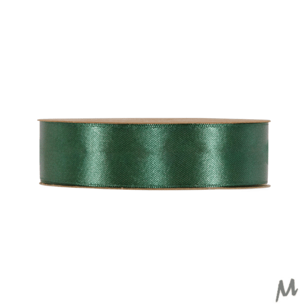 Satijn Lint Donker Groen