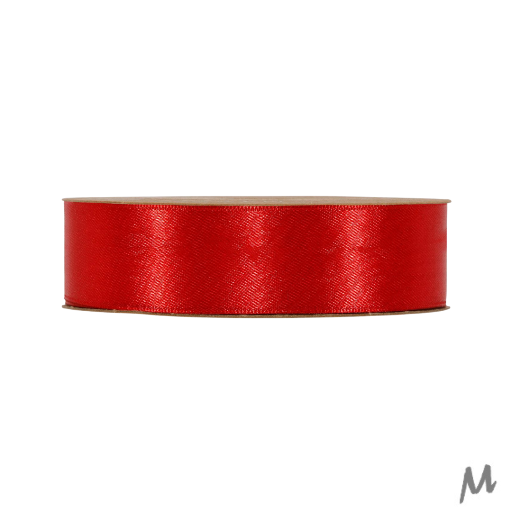 Satijn Lint Rood
