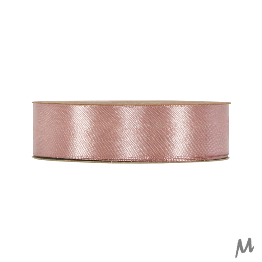 Satijn Lint Oud Roze
