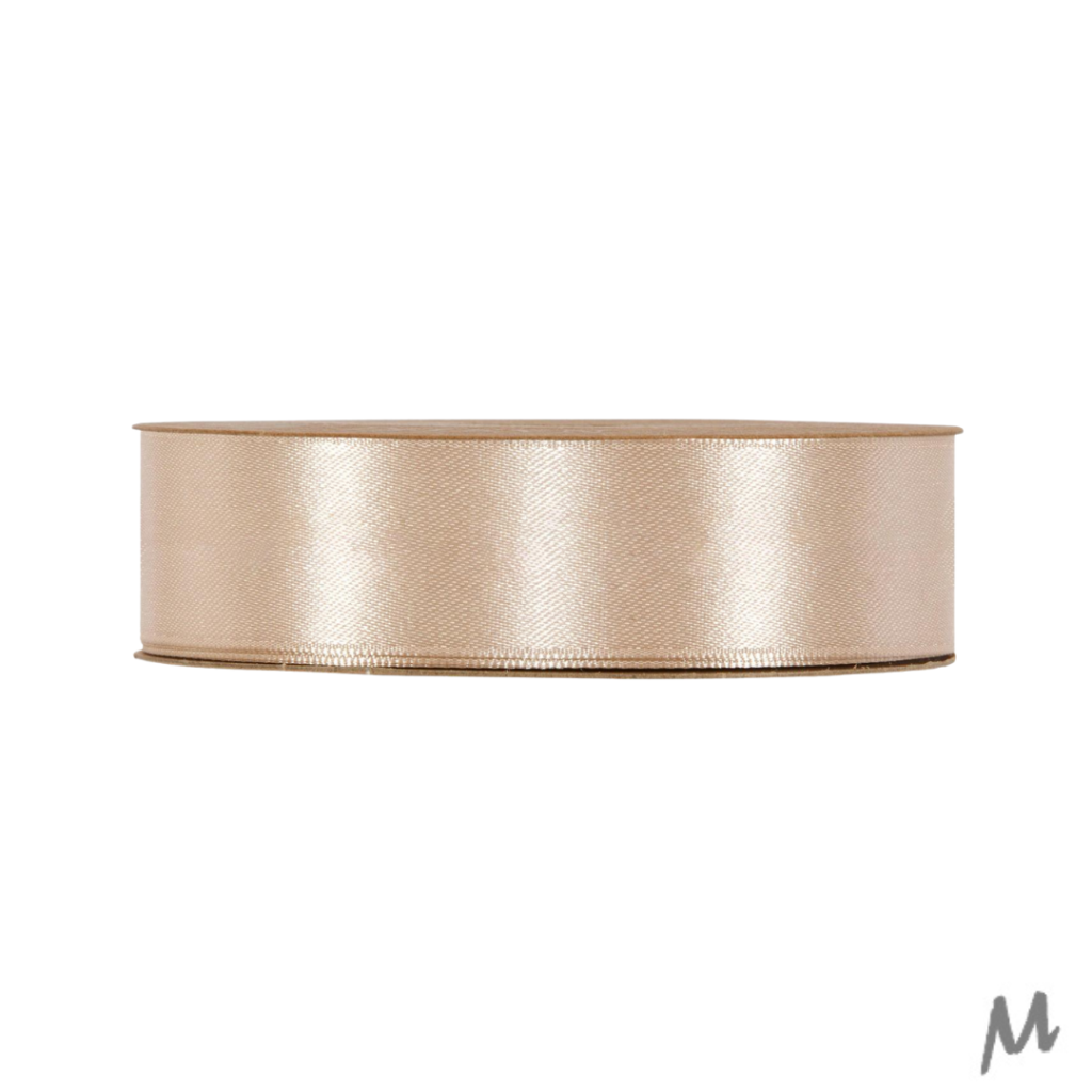 Satijn Lint Beige
