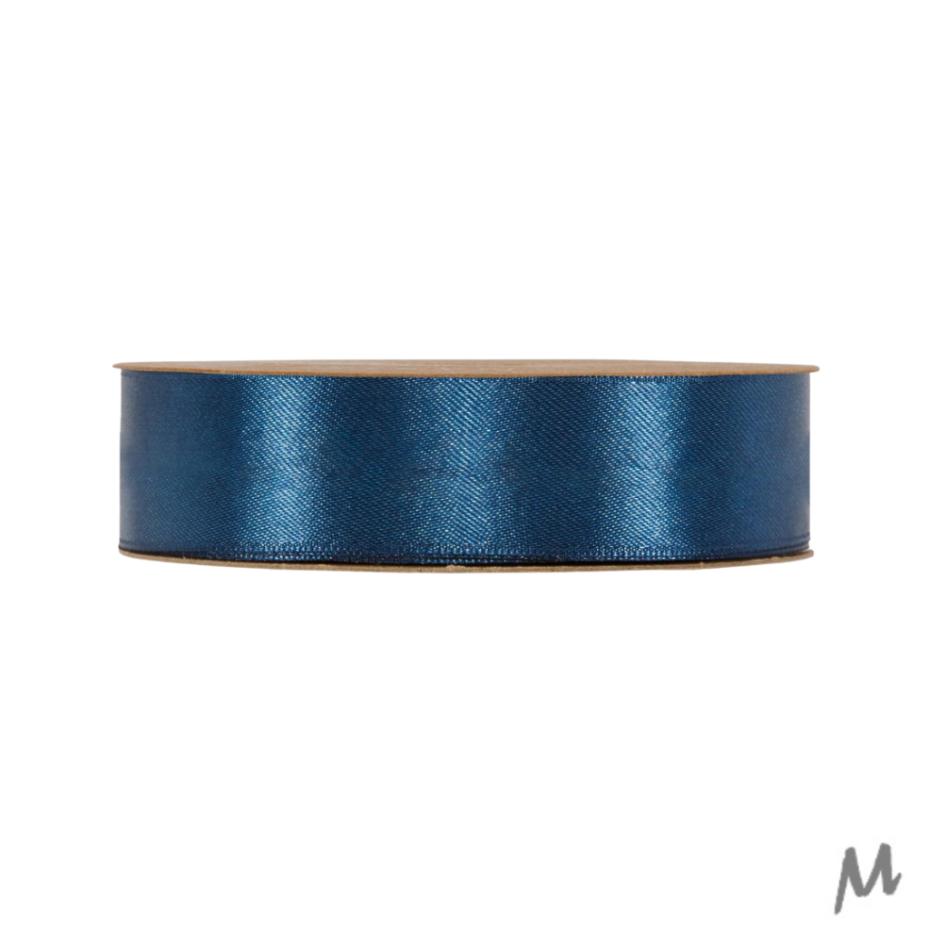 Satijn Lint Donker Blauw - 50m