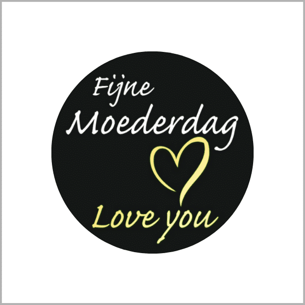Etiketten – Fijne Moederdag – 250 stuks
