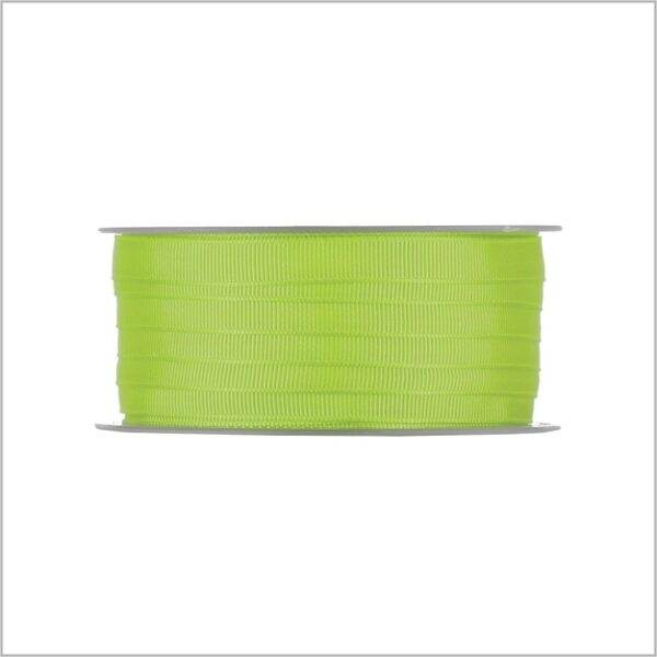 Rib lint - neon groen - 10mm x 50 meter