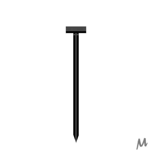 Prijspen - Zwart - 40cm - 25 stuks - Bloemensteker