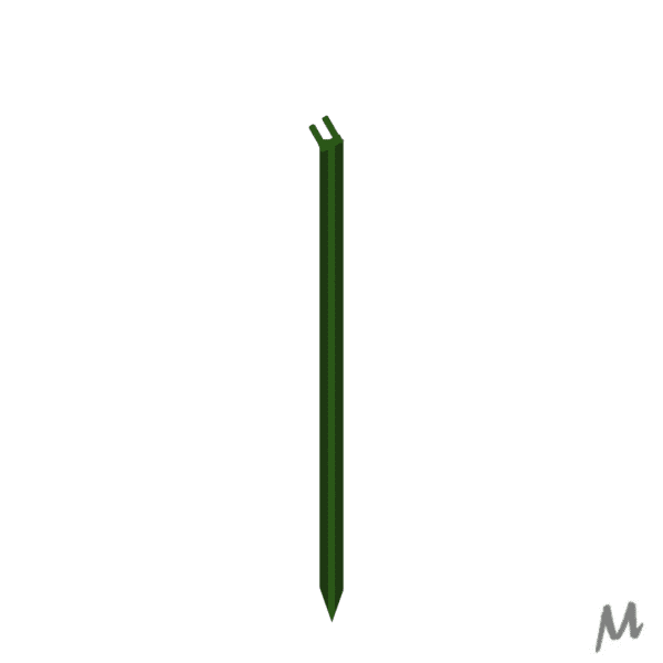 Prijspen - Groen - 20cm - 25 stuks - Bloemensteker