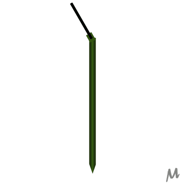 Prijspen - Groen - 20cm - 25 stuks - Bloemensteker