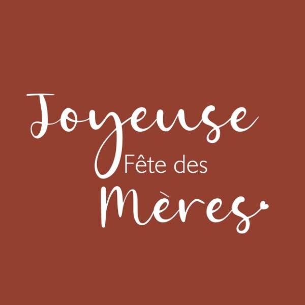 Cadeaukaartje – “Joyeuse fête des Mères” – 20 St.