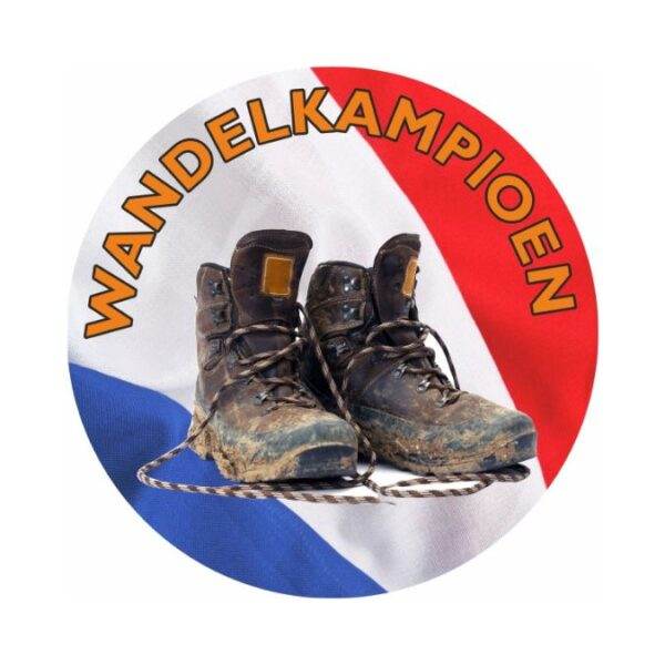 Etiketten - "Wandelkampioen" - 45mm - 250 Stuks