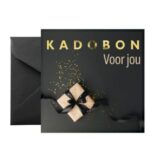 Cadeaubon Deluxe – "Voor jou" – 25 Stuks (Met Envelop)