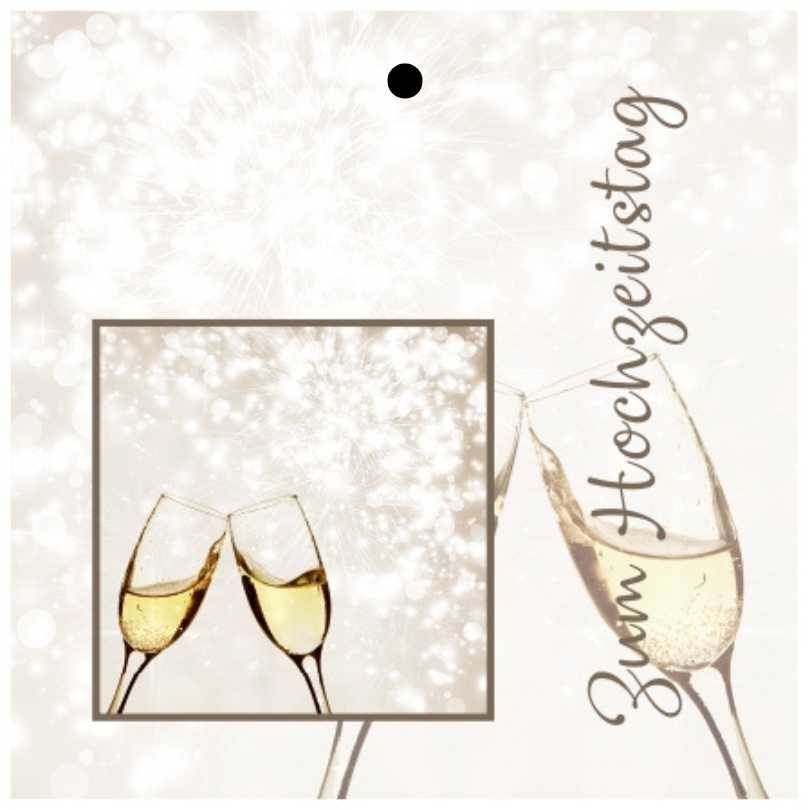Geschenkkarte – “Zum Hochzeitstag“ – 20 Stück