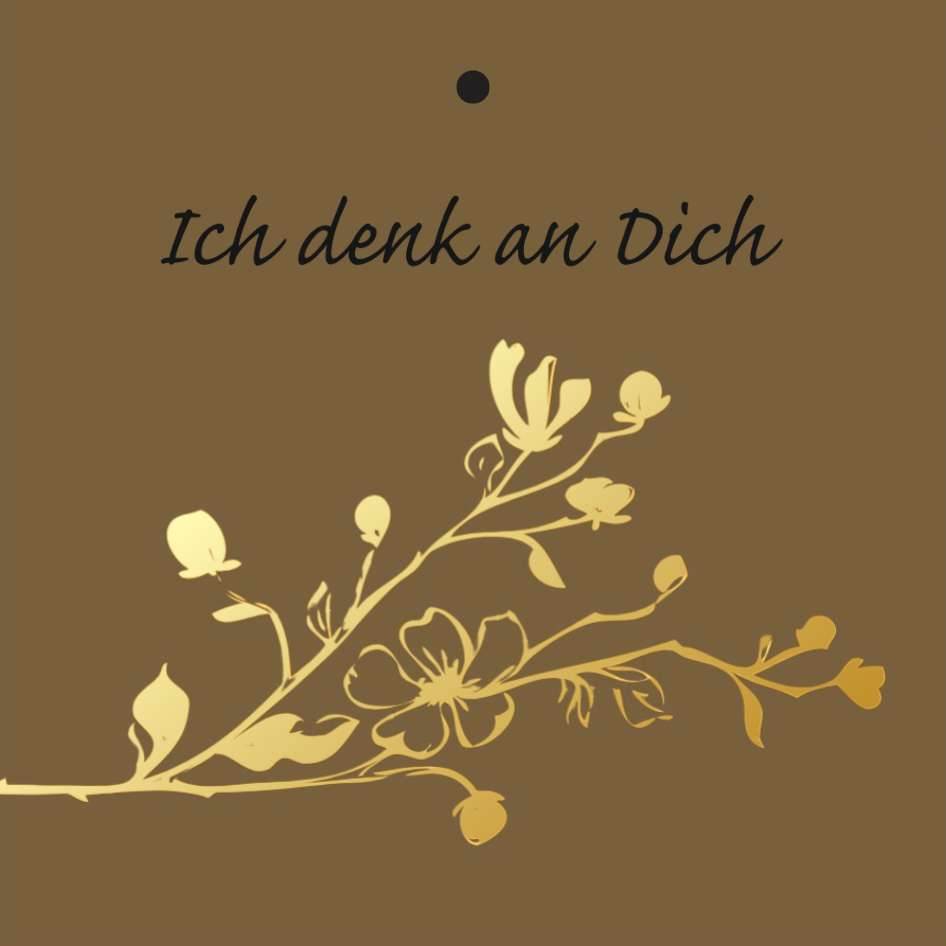 Geschenkkarte – "Ich denk an Dich“ – 20 Stück