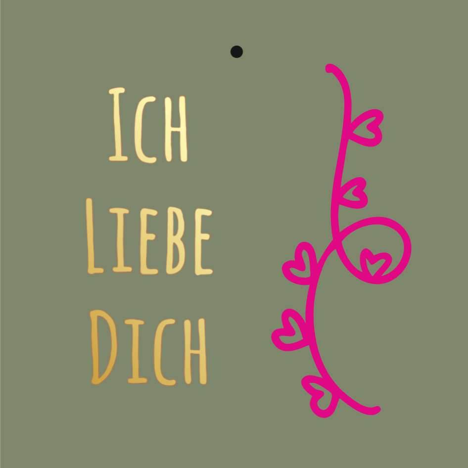 Geschenkkarte – "Ich liebe dich“ – 20 Stück