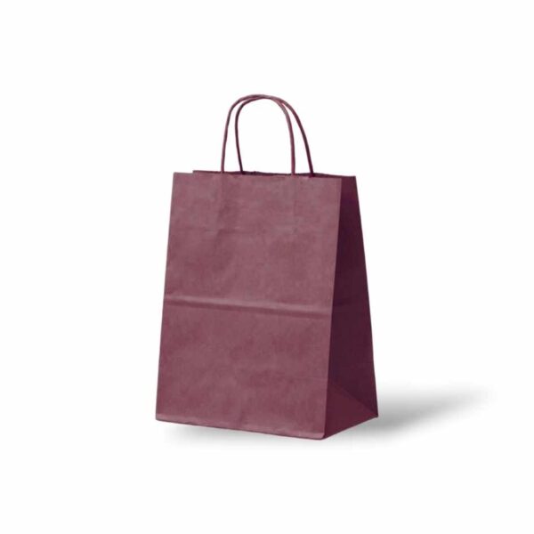 Papieren Tas (S) - Bordeaux