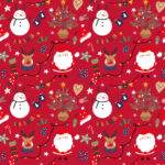 Geschenkpapier - Weihnachten Colour Mix Print - Geschenkpapier - 2 x 0.7M - 60 Rollen – Bild 4