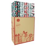 Kerst Groen Print - Cadeaupapier