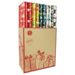 Geschenkpapier - Weihnachten Colour Mix Print - Geschenkpapier - 2 x 0.7M - 60 Rollen