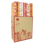 Geschenkpapier - Weihnachtsdruck - Geschenkpapier - 2 x 0.7M - 60 Rollen