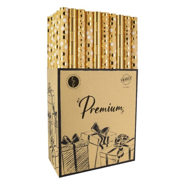 Goud / Kraft Cadeaupapier