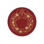 Kerstkrans Stickers