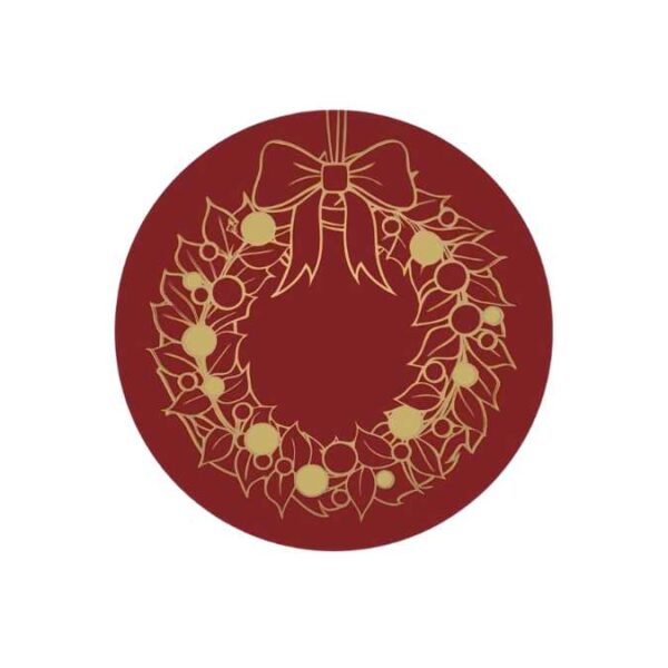 Kerstkrans Stickers
