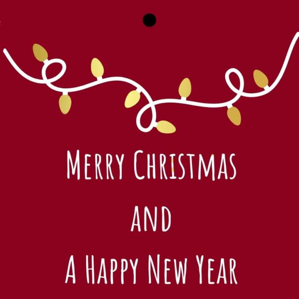 cadeaukaartje Merry Christmas