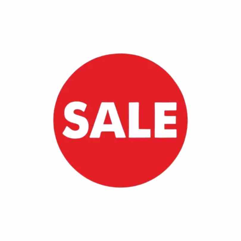 Etiketten Sale