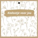 Cadeau kaartjes – 20 stuks – Kadootje voor jou