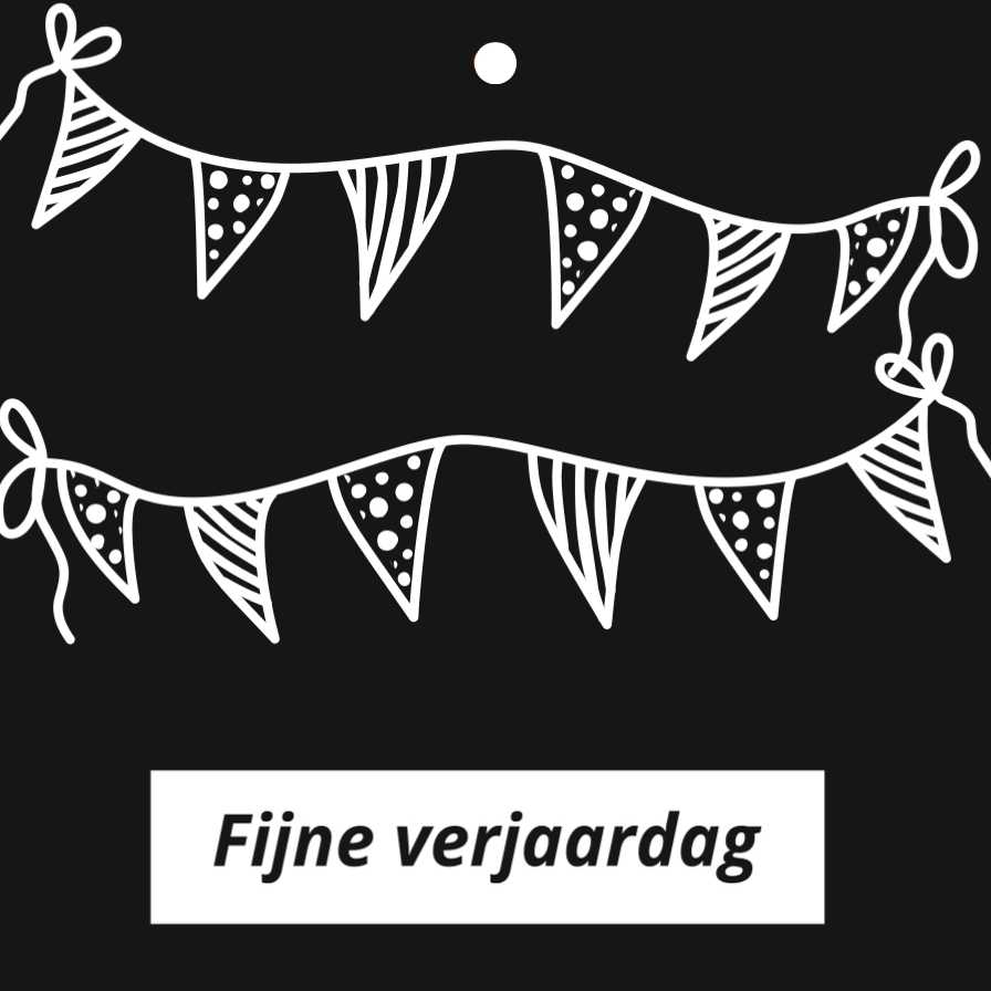 Cadeau kaartjes – 20 stuks – Fijne verjaardag