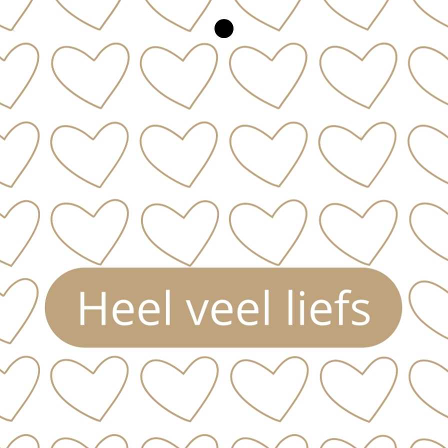 Cadeau kaartjes – 20 stuks – Heel veel liefs