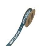 Paperlook ribbon - Merry Christmas - Dark Green - Image 3